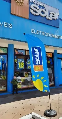 Windbanner Master Flag instalado em cliente, foto 4
