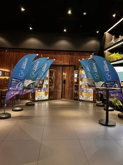Windbanner Master Flag instalado em cliente, foto 5